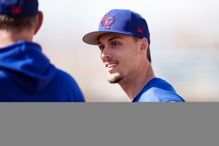 Texas Rangers Evan Carter. (Photo by Texas Rangers)